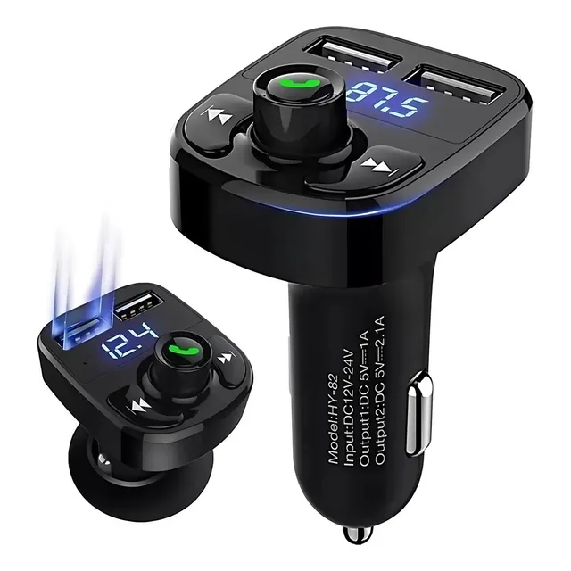 Receptor Bluetooth Para Auto Transmisor Fm Usb Diginet