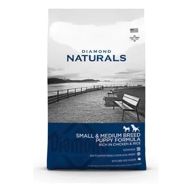 Diamond Naturals Cachorros Pequeños/medi Pollo/arroz 7.5kg