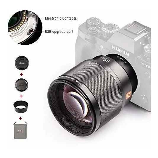 Viltrox F1.8 Stm Fuji Montaje Auto Focus Lens Large Medium