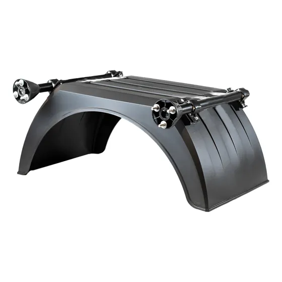 Kit Guardabarro Dual De 17.5 Pulgadas Más Soportes Fijación