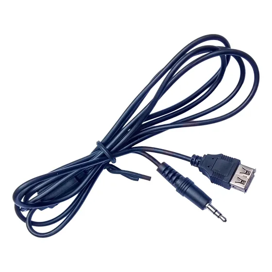 Cabo Adaptador Plug P2 X Usb Macho Ou Femea Som Carro  