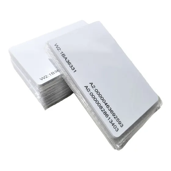 Cartão Proximidade Rfid 13,56mhz Controle De Acesso 100 Uni