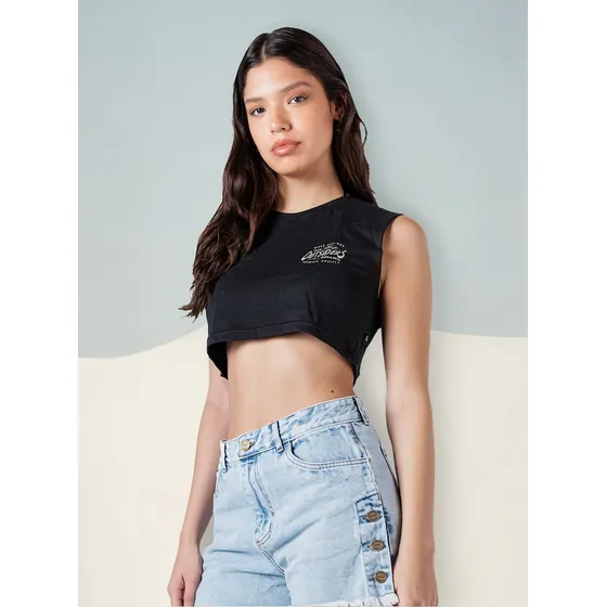 Remera Mujer Spy Limited Joni Crop Top