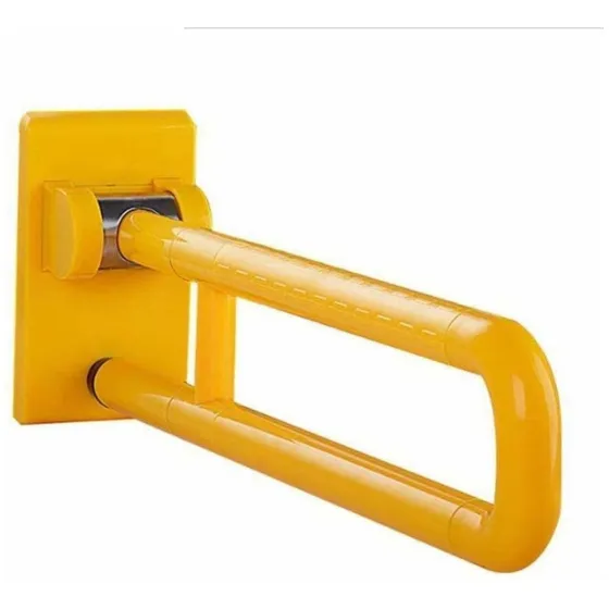 Handiya Riel Agarre Para Baño Plegable Forma U Acero Mango