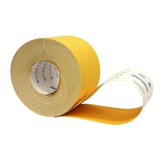 Rollo De Lija 0.12 X 45m. Grano 120. Carborundum (brasil) 