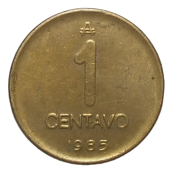 Argentina Moneda De 1 Centavo De Austral 1985 - Ñandú