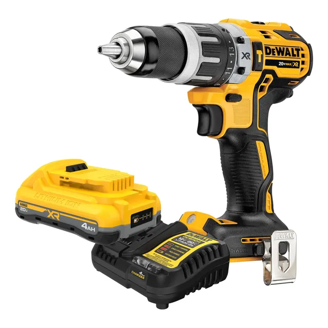 Furadeira Parafusadeira Dewalt Dcd796 20v + Bat 4ah E Carreg...