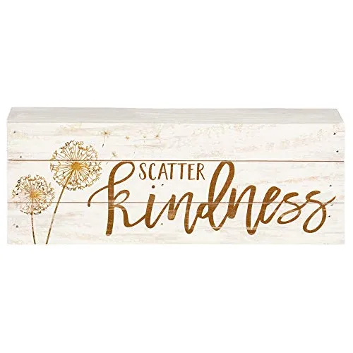 Placa De Paleta De Madera Maciza  Scatter Kindness Dand...