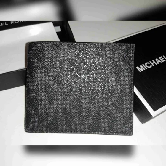 Billetera Cartera Caballero Michael Kors 86f2smne6b Negra L