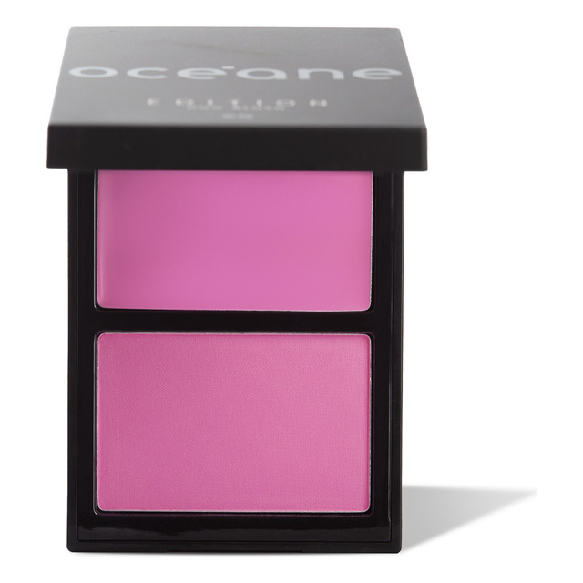 Oceane Blush Cremoso E Em Pó Duo Blush Tom Da Maquiagem Pink Paint - Rosa Claro