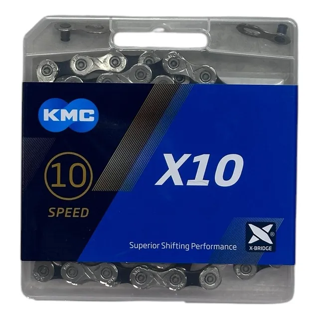 Cadena Bicicleta Kmc 10 Velocidades X10 Mtb Ruta