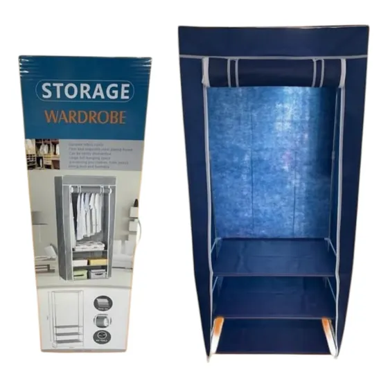 Escaparate Pequeño Armable De 3 Tramos Con Barral.  Storage