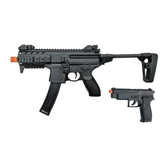 Rifle Airsoft Resorte Sig Sauer Mpx 6mm Pistola P226 Xchws C