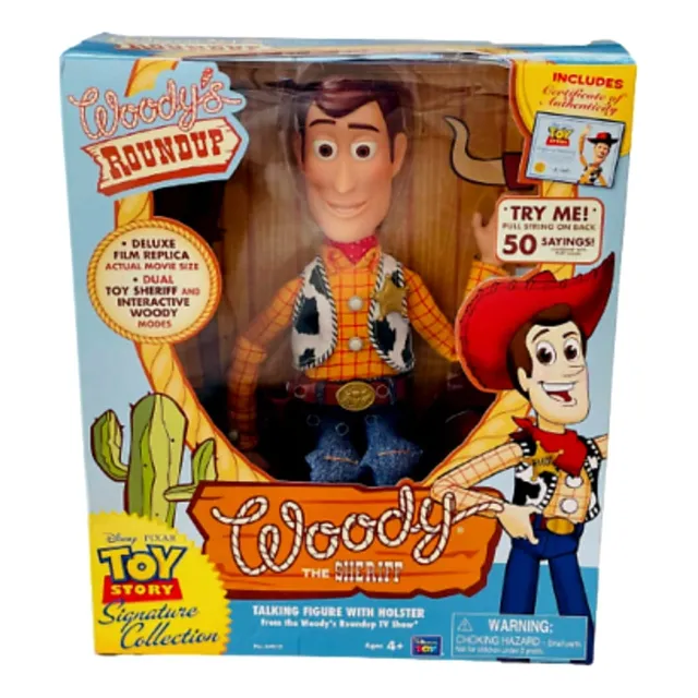 Toy Story Woody Signature Collection Vintage Voz Tom Hanks