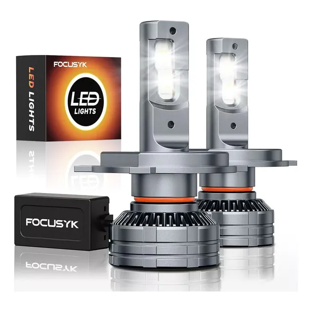 Kit De Faros Delanteros Led H4 Luz Alta Y Baja 30000lm Csp