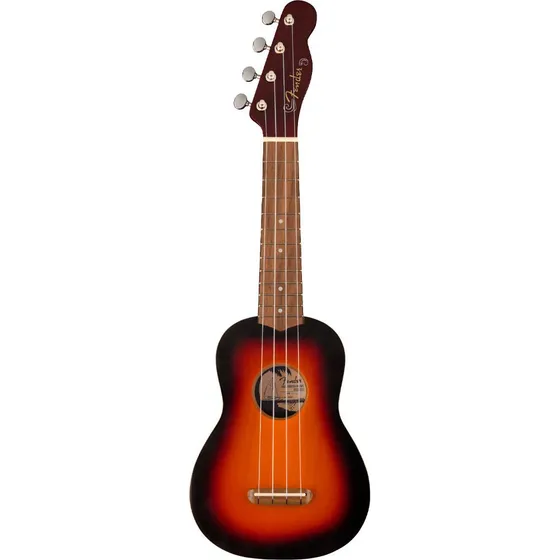 Ukulele Soprano Fender Venice 2 Color Sunburst
