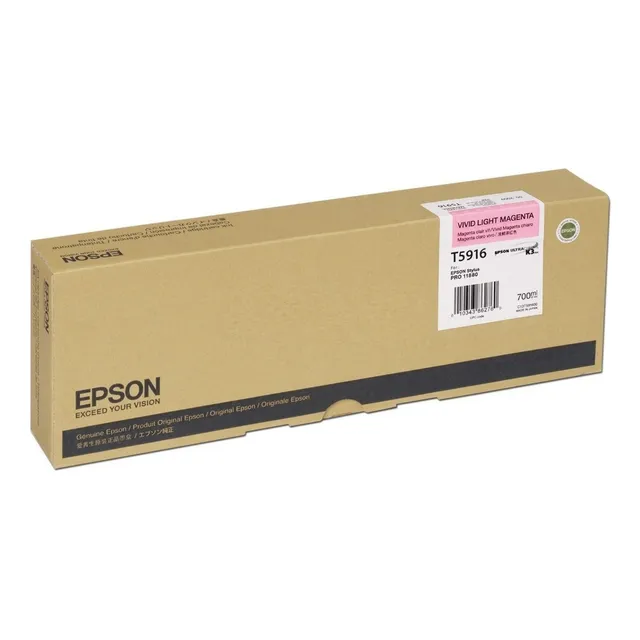 Cartucho De Tinta Epson T591600 700ml Magenta Claro /v