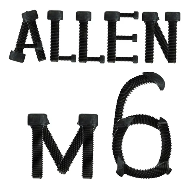 Parafuso Especial Allen Rosca Parcial M6 X 170 Aço 12.9 01pc