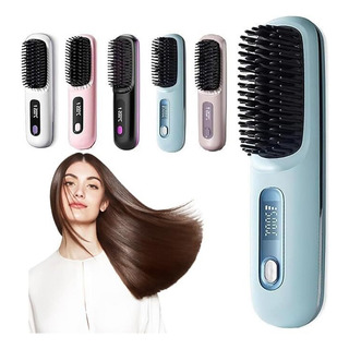 Cepillo De Alisador De Cabello Inalámbrico Portátil, Cepillo De Alisador De Cabello Inalámbrico Portátil,
