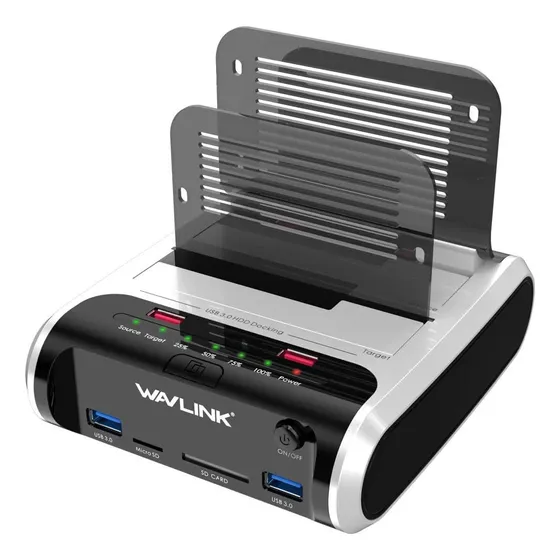 Dock Station Duplicador Hd Sata/ssd 2,5 E 3,5 Usb3.0