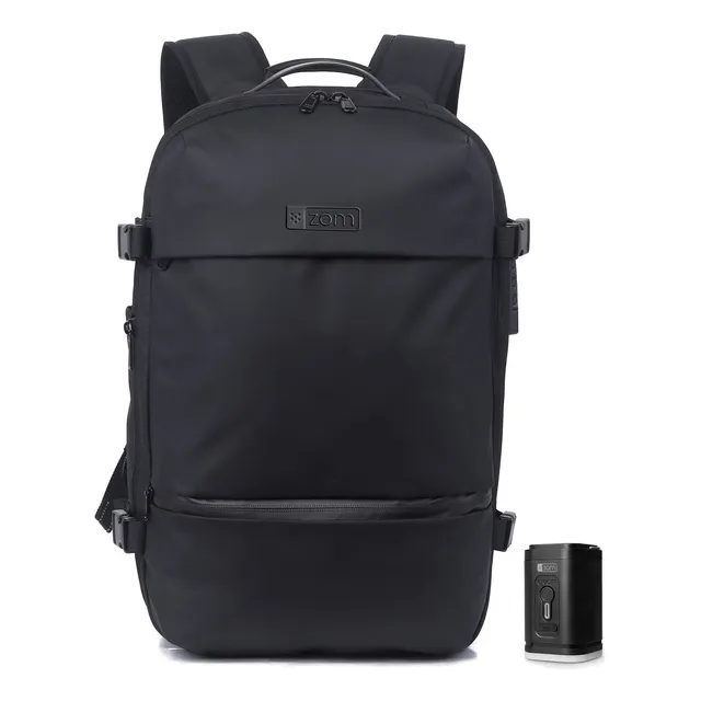 Mochila Zom Zb-v611bk  Vaczom + Air Pump Notebook Viaje 17.3