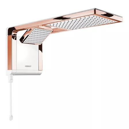 Ducha Lorenzetti Acqua Duo Ultra Branco Rose Gold 127v 5500w Potência 5500 W