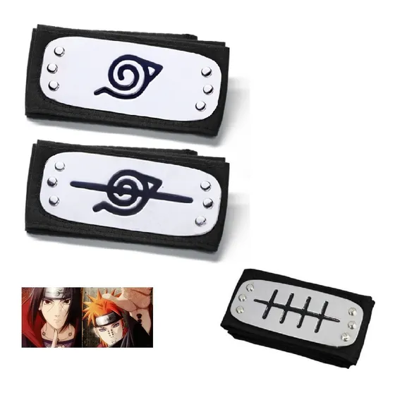 Bandana Banda Konoha Aldea De La Hoja Naruto Hitachi Cosplay