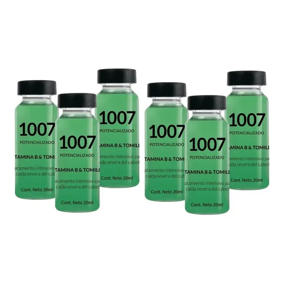 Biferdil 6 Ampolla 1007 Potenciado Caida Severa De Cabello