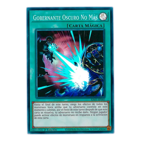 Yugi-oh! Dark Ruler No More Ra01-en060 Super