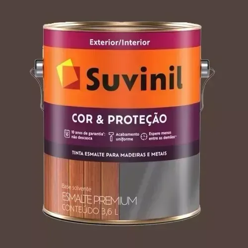 Tinta Esmalte Madeiras E Metais 3,6l Escolha A Cor Suvinil