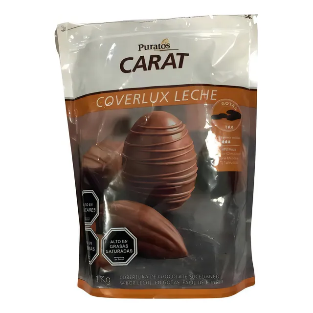 Cobertura De Chocolate Puratos Coverlux Leche 1 Kg