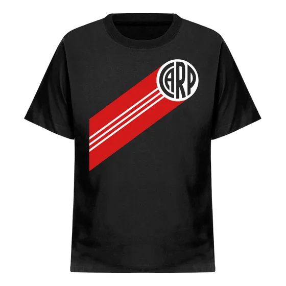 Remera River Plate 100% Algodon Escudo Fútbol