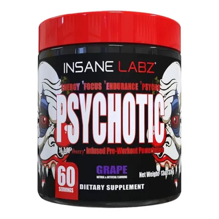 Pre Entreno Insane Labz Psychotic 60 Servicios Dlc P15