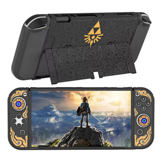 Novo Capa Protetora Iine Zelda Hard Shell Para Switch Oled Novo Capa Protetora Iine Zelda Hard Shell Para Switch Oled