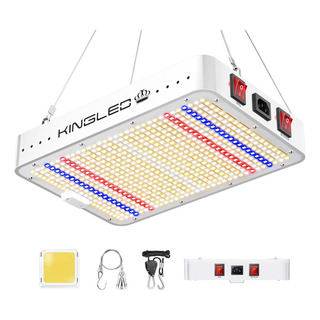 Luz Led King Plus 600w/800w/1000w Para Invernadero Y Flores Luz Led King Plus 600w/800w/1000w Para Invernadero Y Flores