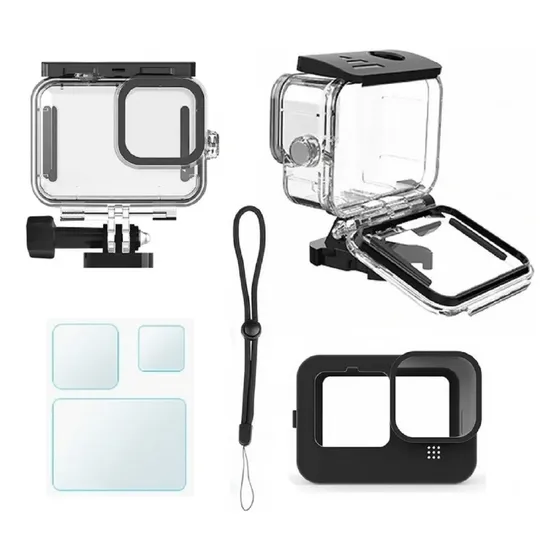 Kit Para Gopro Hero 9/10/11/12 Black Acessórios 