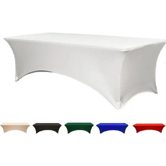 Mantel Funda Elastica De Mesa Rectangular Medida 240cm *8ft*