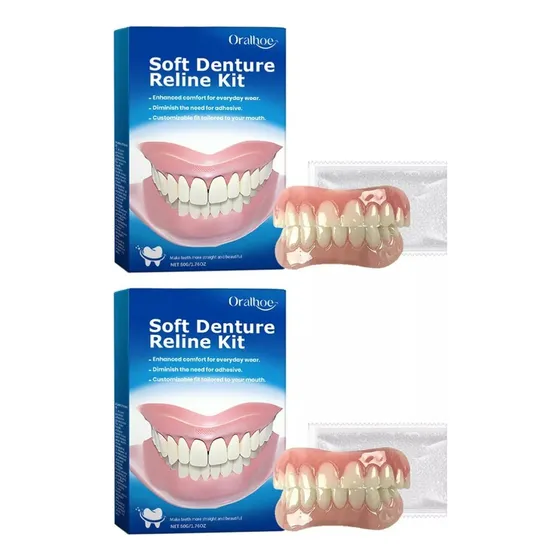 2 Dentaduras Postizas Sorribem Sorriso Perfeito