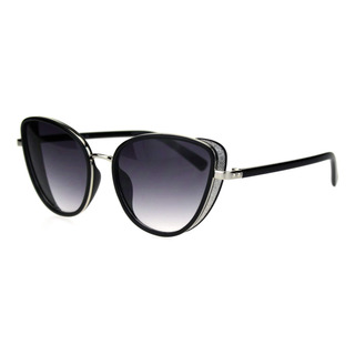 Anteojos De Sol Estilo Ojo De Gato Con Visera Lateral Con Pu Anteojos De Sol Estilo Ojo De Gato Con Visera Lateral Con Pu