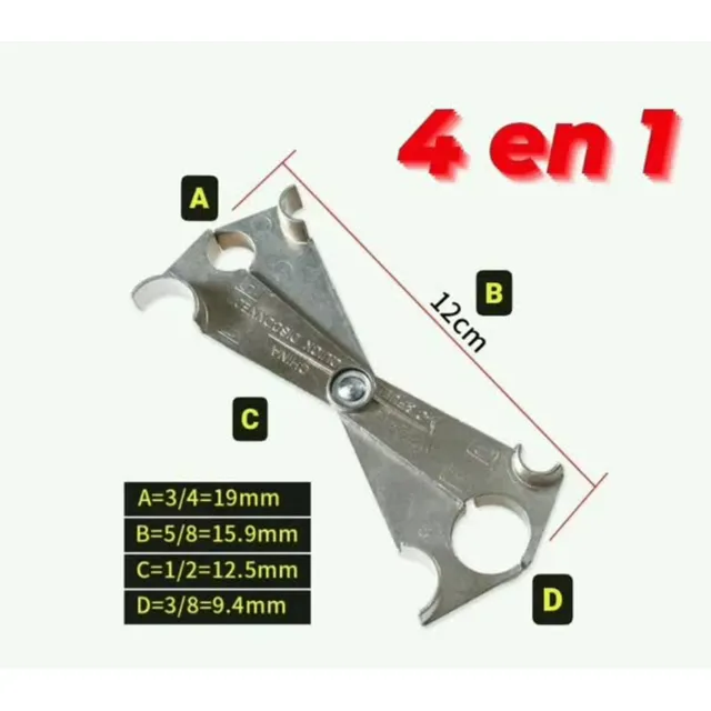 Llave Extracción De Manguera A/c Y Gasolina (4 En 1)