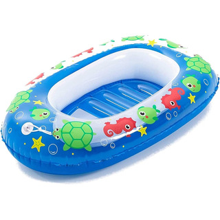 Bote Inflable Bestway Infantil Animales Marinos Salvavidas Bote Inflable Bestway Infantil Animales Marinos Salvavidas