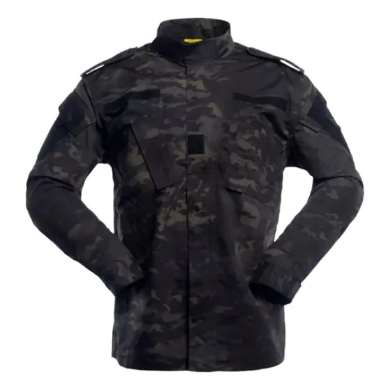 Uniforme Combate Chaqueta Pantalón Multicam Black Talle L