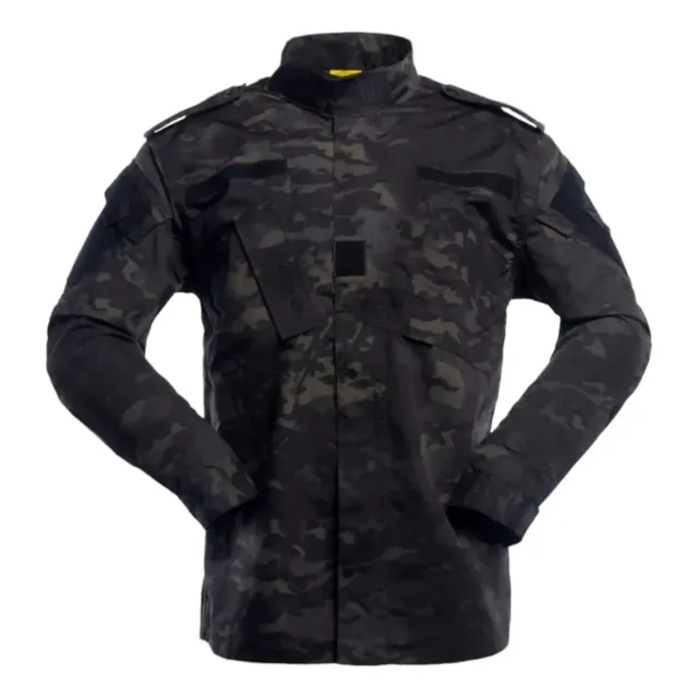 Uniforme Combate Chaqueta Pantalón Multicam Black Talle S