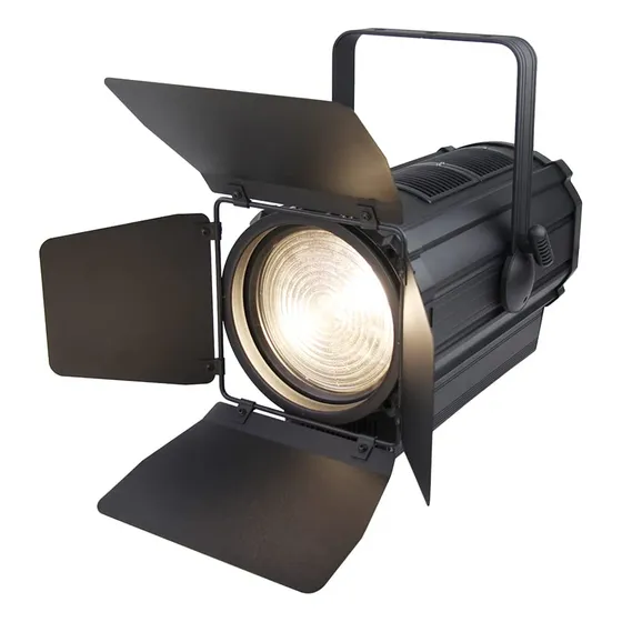 V-show Foco Led Fresnel 300 Zoom Electrico Dmx Teatro (300