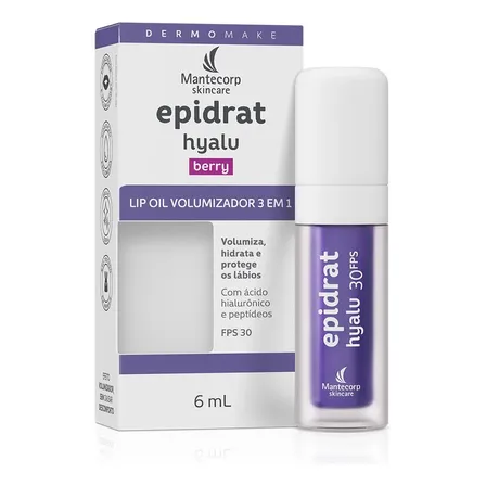 Lip Oil Volumizador Labial Epidrat Hyalu Beery - 16g