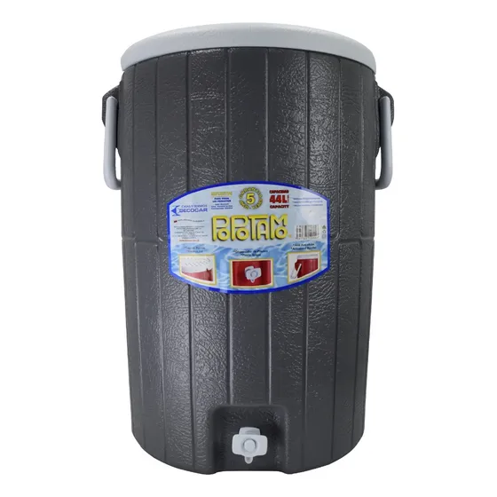 Termo Plástico Popotamo Decocar 44 Litros Con Dispensador 
