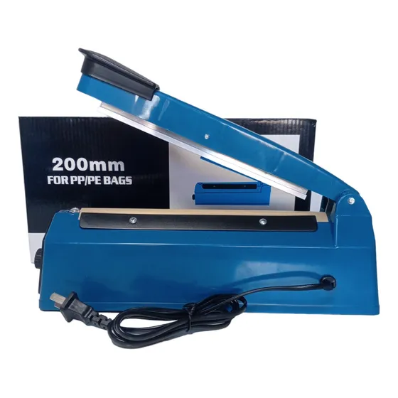 Máquina Selladora De Bolsas Plásticas Pfs-200 200mm + Repues