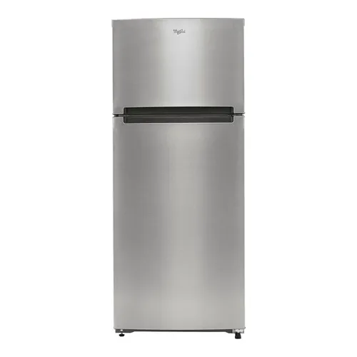 Refrigerador Top Mount Whirlpool 18 P3 Acero Color Acero Inoxidable