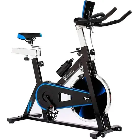 Bicicleta Estatica Spinning Fija Ejercicio en Casa Gimnasio Rueda de 18kg Profesional Uso Rudo Gym Centurfit