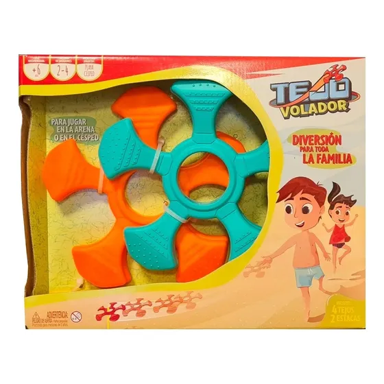  Divertido Juego De Playa Tejo Volador Arena Pasto Cesped 